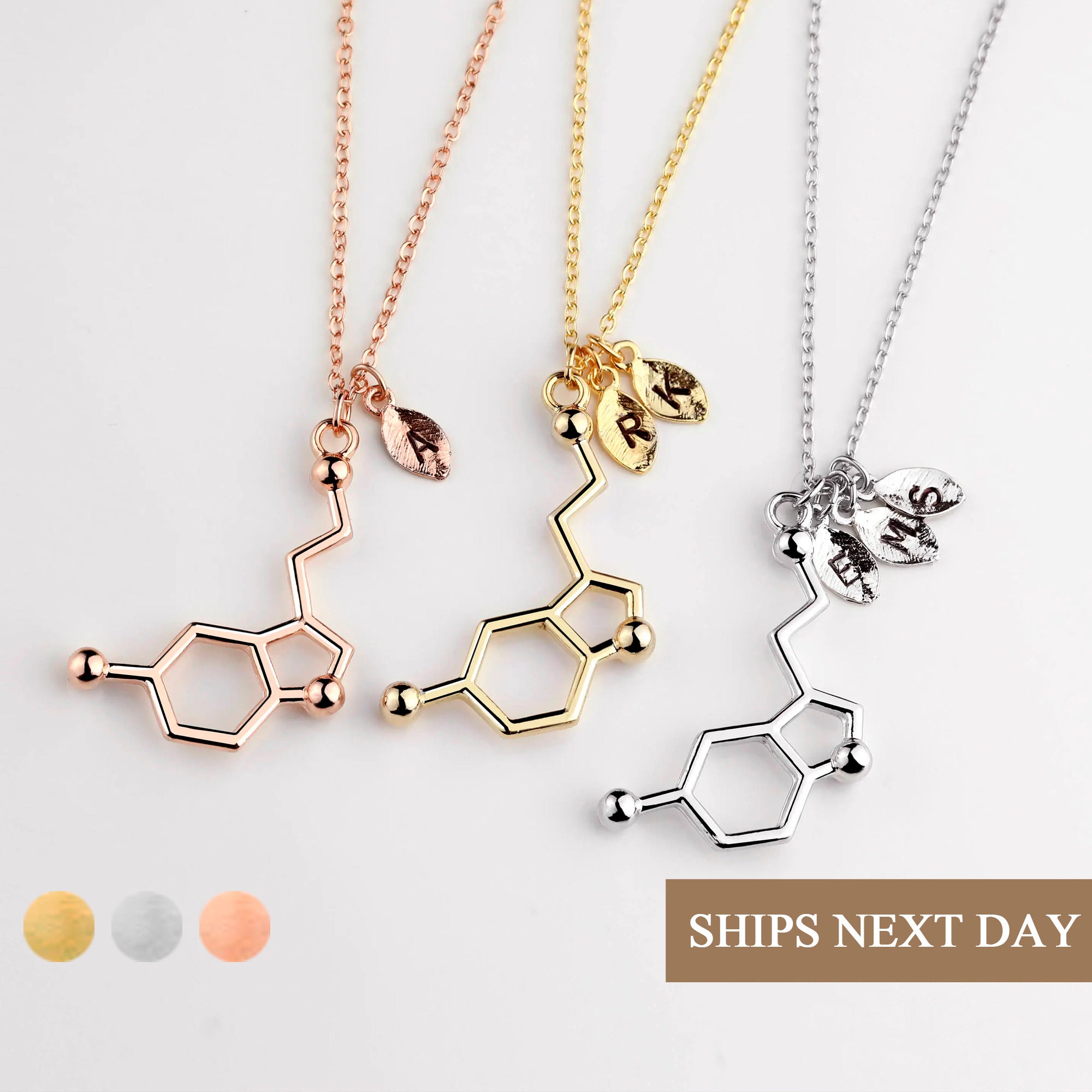 Dopamine necklace, Love Molecule – Lacchiappasognijewelry