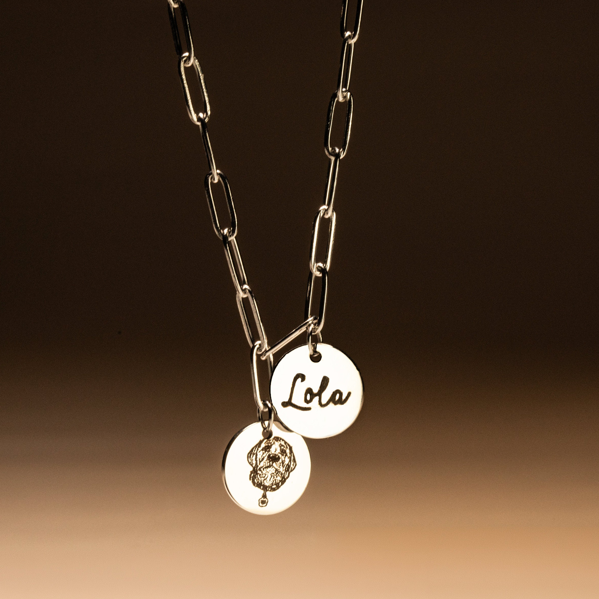 Pet Memorial Gifts Pet Lover Gifts Mother&#39;s Day Gift for Her Dog Necklace Personalized Jewelry for Kids Cat Mom Dog Pet
