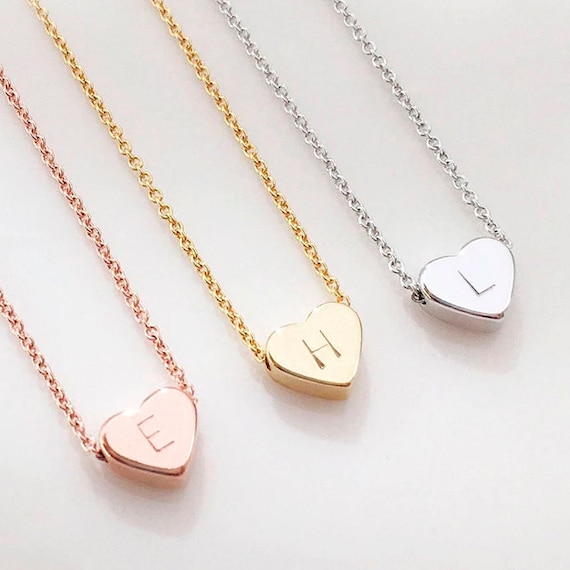 Flower Girl Initial Necklace Personalized Gifts for Baby and Kids