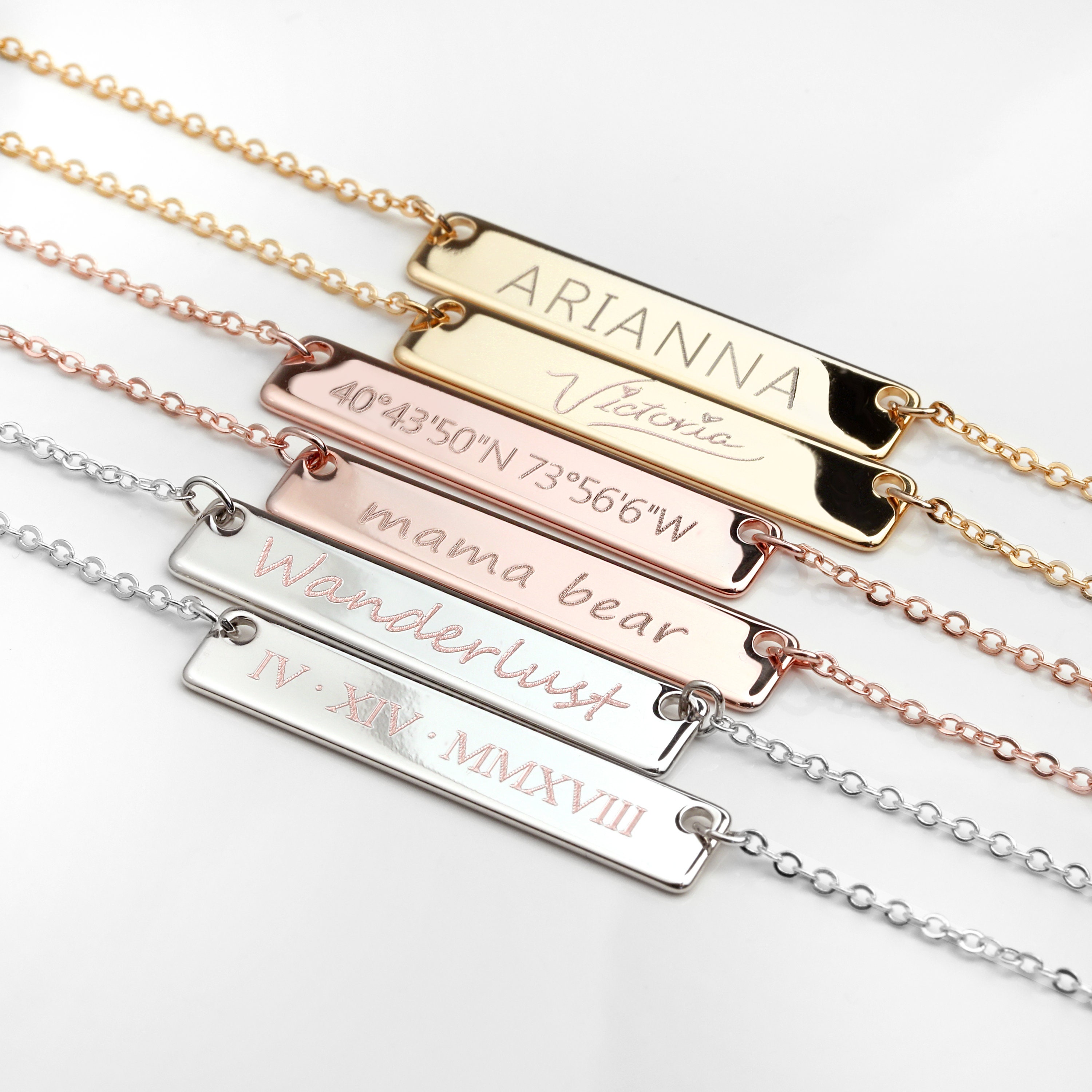Personalized necklaces amazon