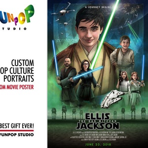 Movie Poster Custom Portrait, custom Movie Posters can be anything you want! Life events, favourite moments, inside jokes! For any occasion!