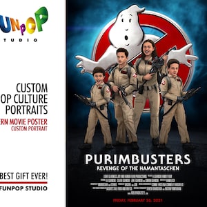 PÔSTER DE FILME MODERNO Retrato personalizado, pôsteres de filmes recriados personalizados são um presente perfeito para amigos ou familiares, ótimo para qualquer ocasião