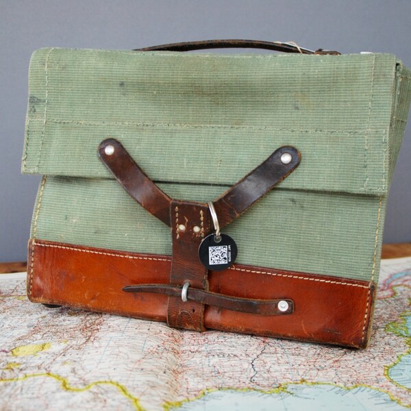 Swiss Army bag #44 , original Swiss army, vintage bag