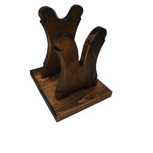 Rustic Wooden Gun Rack Stand Presentation Table Display - Etsy