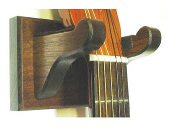 Walnut Wood Ukulele Hanger Wall Mount Display