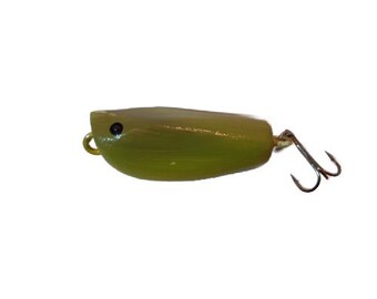 Handmade Wooden Fishing Lure - Extra Small Bullfrog