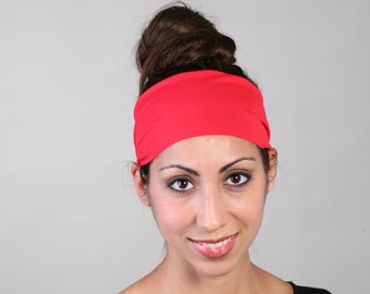 Headband in Hot Tamale Red