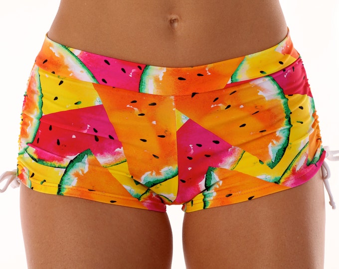 watermelon booty shorts