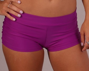 Isabella Shorts in Purple Patrice