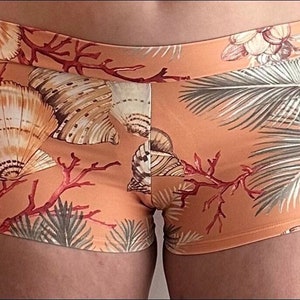 Women&#39;s Shorts, Yoga Shorts, Pole Dance Shorts, Style #002 in Island Dream