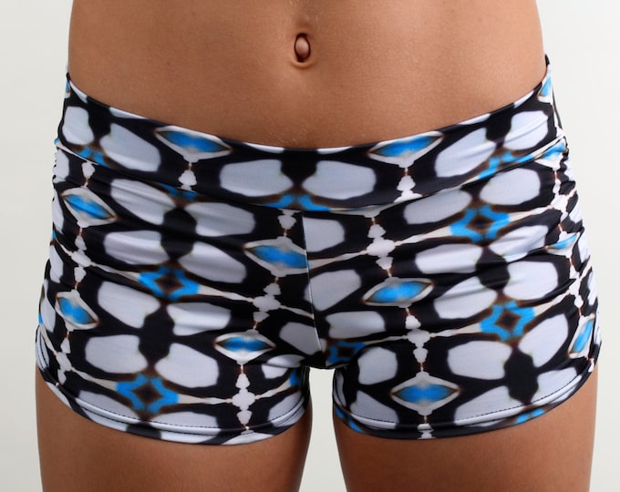 Women's Shorts, Yoga Shorts, Pole Dance Shorts, Style #002 in Giselle