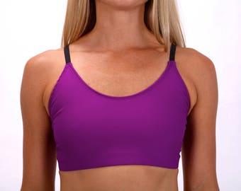 Bralette in Purple Patrice