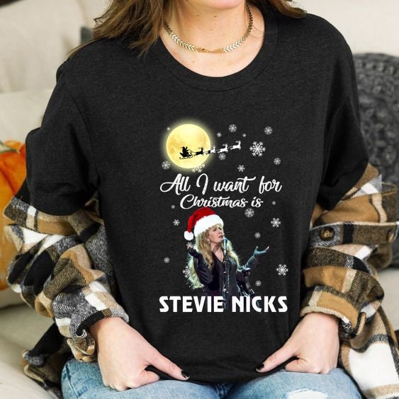 Discover All Stevie Nicks saint Nicks Christmas For Men Women Girls Tee Rock Nicks Classic T-Shirt