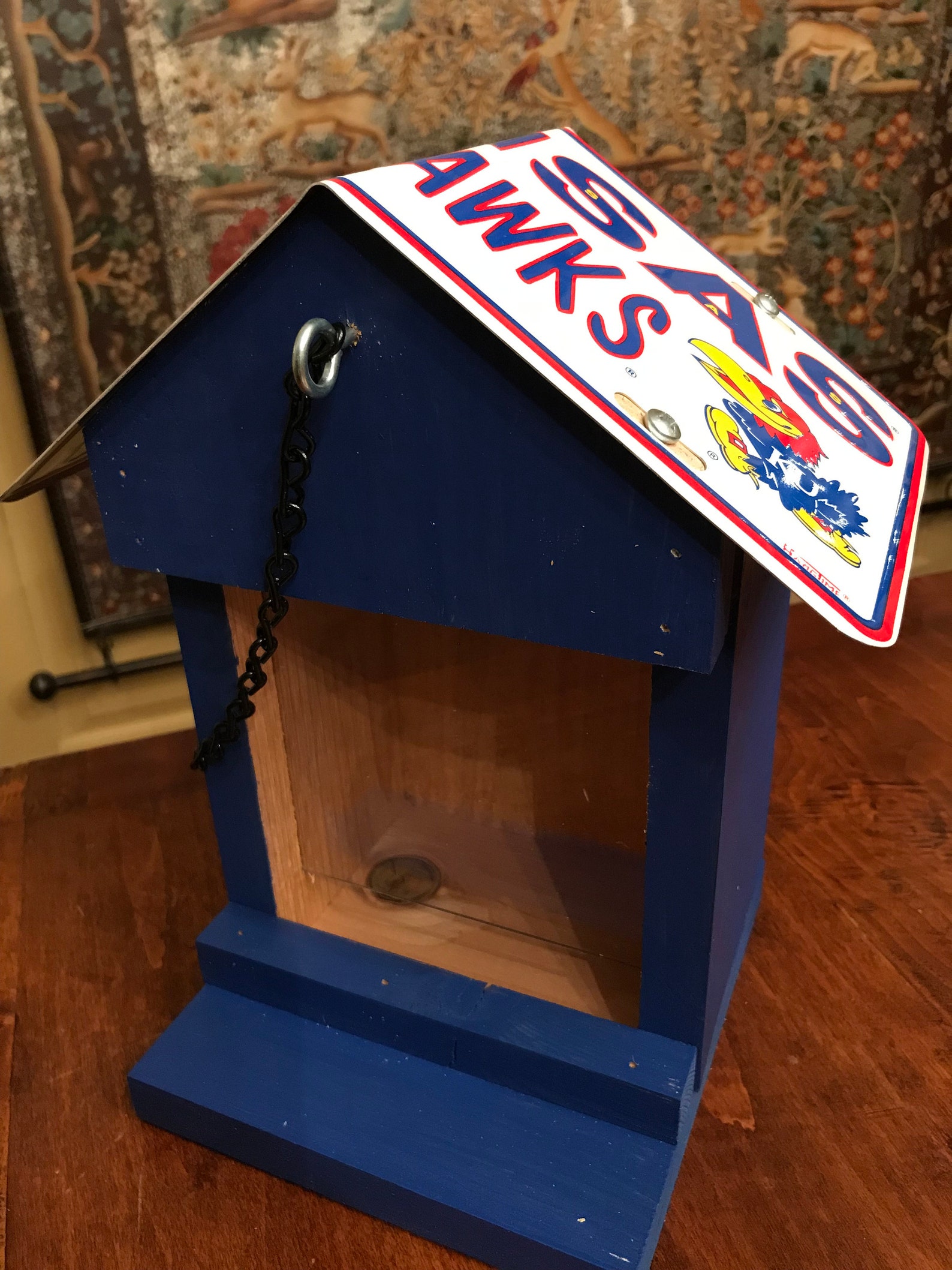 Handcrafted Custom Bird Feeder License Plate Roof Painted or Etsy