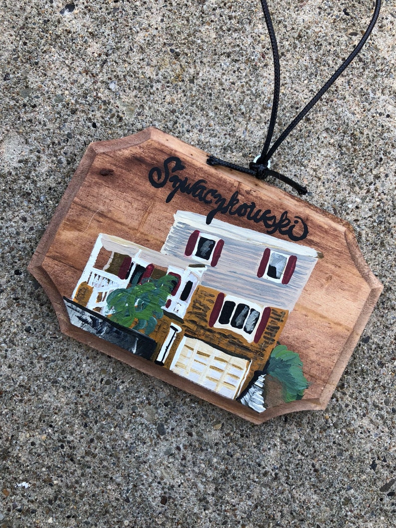 CUSTOM Home* My First Home* Ornament