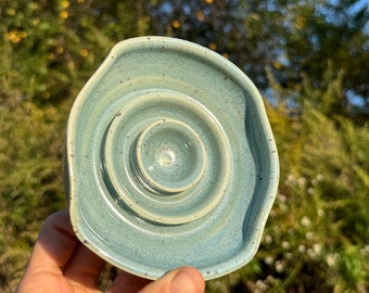 Soap dish, handmade ceramics, funky pottery, functional art