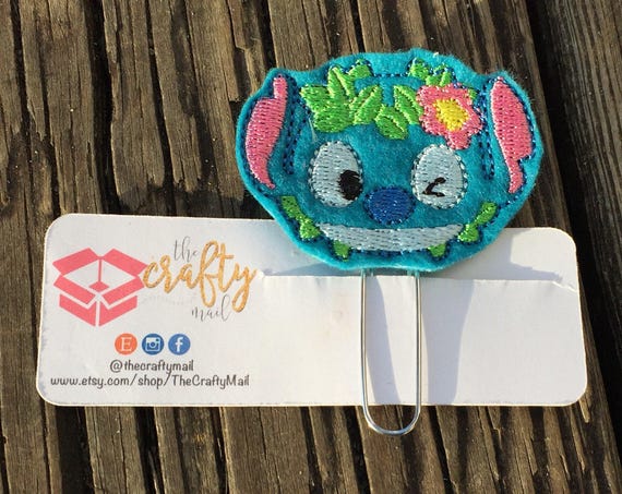 Stitch Planner Clip/Paper Clip/Bookmark/Lilo and Stitch/Character Planning Clip