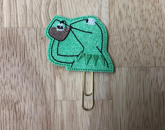 Kermit None Of My Business Planner Clip/Planner Clip/Bookmark. Snarky Planner Clip. Kermit Planner Clip. Muppet Planner Clip. Tea CLip