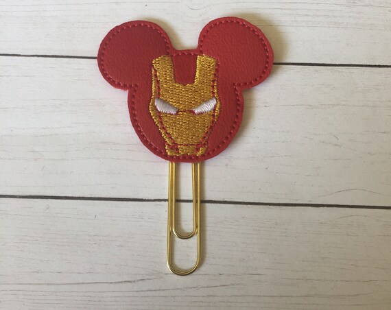 Mr Mouse Avenger planner Clip/Planner Clip/Bookmark. Avengers Planner Clip. Mouse Planner Clip. Super Hero Planner. Red Hero Planner Clip