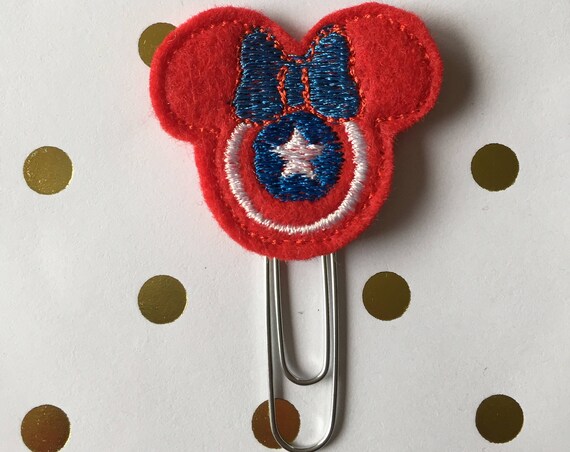 Captain Mouse planner Clip/Planner Clip/Bookmark. Captain Planner Clip. Mouse Planner Clip. Hero Planner Clip. Character planner clip