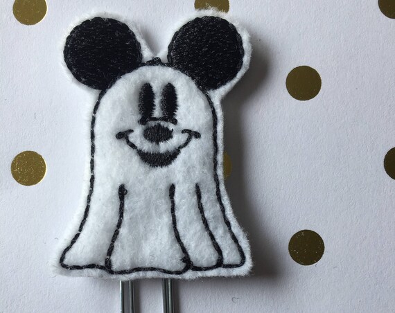 Mouse Ghost planner Clip/Planner Clip/Bookmark. Character Planner Clip. Mouse Planner Clip. Boy Mouse Planner clip. Halloween Planner clip