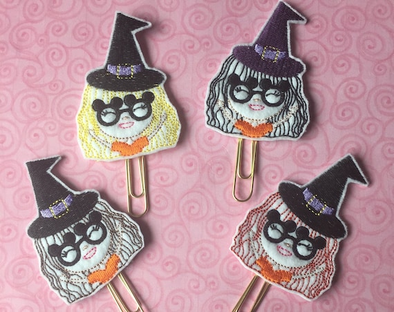 Mouse Witch Girl Planner Clip. Witch Planner Clip. Mouse Planner Clip. Halloween Planner Clip. Disney Girl Planner Clip. Fall Planner Clip