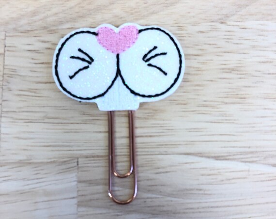 Bunny Teeth planner Clip/Planner Clip/Bookmark. Easter Planner Clip. Bunny Planner Clip. Easter bunny planner clip.