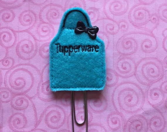 Custom Apron Clip. Hero Planner Clip. Apron Planner Clip. Tupperware Planner Clip. Logo Planner Clip