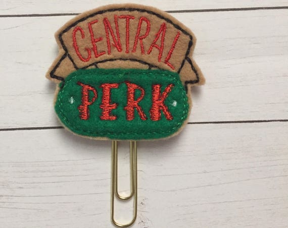 Central Perk Clip/Planner Clip/Bookmark. Friends Planner Clip. Coffee Planner Clip. TV Planner Clip. Character Planner Clip. Show Clip