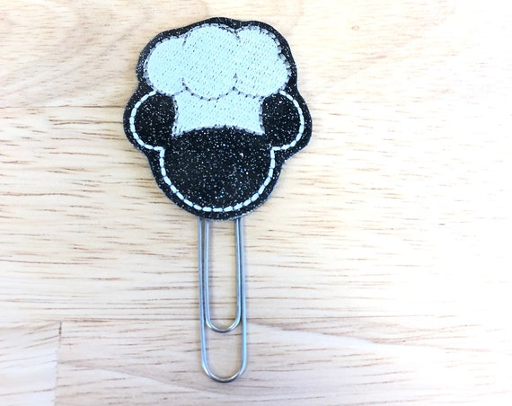 Chef Mouse Planner Clip/Planner Clip/Bookmark. Chef Planner Clip. Mouse Planner Clip. Cook Planner Clip. Cooking Planner