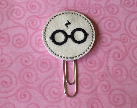 Glitter Round Potter Clip/Planner Clip/Bookmark. HP Planner Clip. Potter Planner Clip. Harry Planner Clip. Wizard Planner Clip