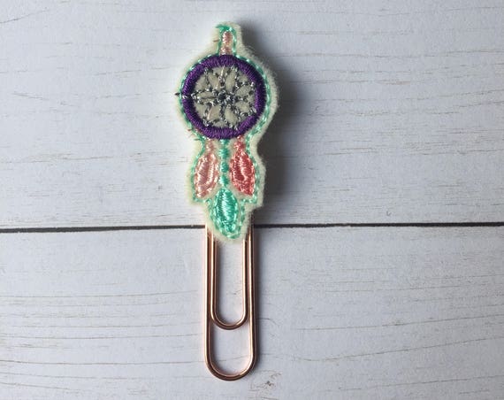 Boho Dream Catcher Planner Clip/Planner Clip/Bookmark. Boho Planner Clip. Dream Catcher Planner Clip. Native Planner Clip