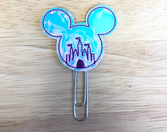 Color Changing Mouse Clip/Planner Clip/Bookmark. Mouse Planner Clip. Castle Planner Clip. Glitter Planner Clip. Magical Planner Clip