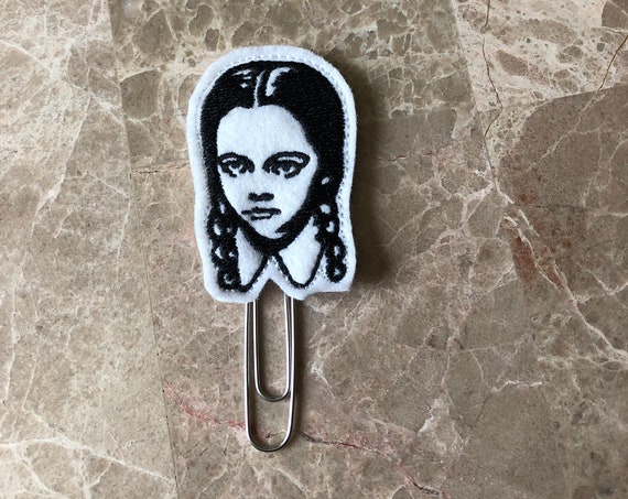 Wednesday Adams Planner Clip. Wednesday Planner Clip. Adams Family Planner Clip. Girl Planner Clip. Halloween Planner Clip