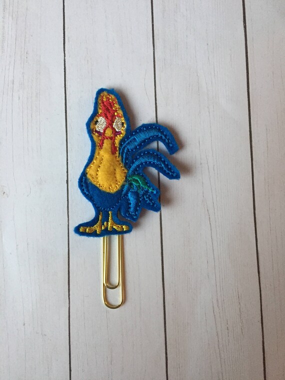 Crazy Rooster planner Clip/Planner Clip/Bookmark. Movie Planner Clip. Moana Planner Clip. Hei Hei Planner Clip. Rooster Planner Clip
