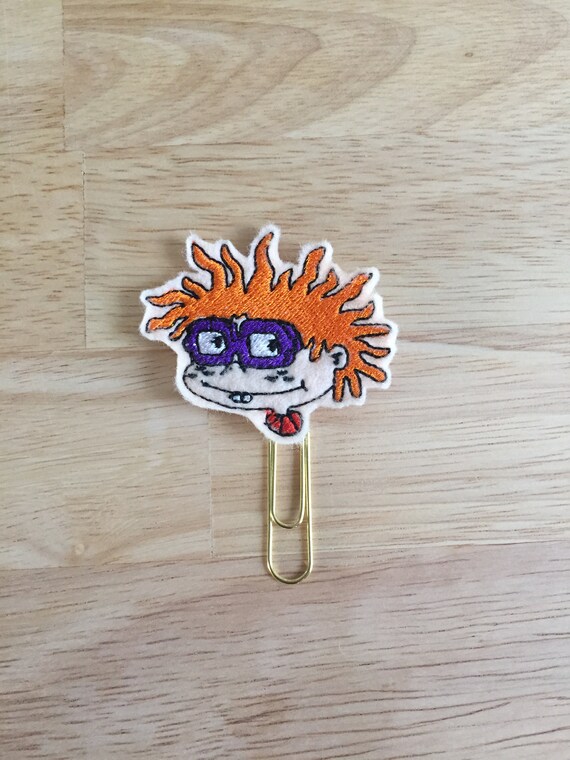 Chuckie Planner Clip/Planner Clip/Bookmark. Rugrats Planner Clip. Baby Chuckie Planner Clip. Character Planner Clip