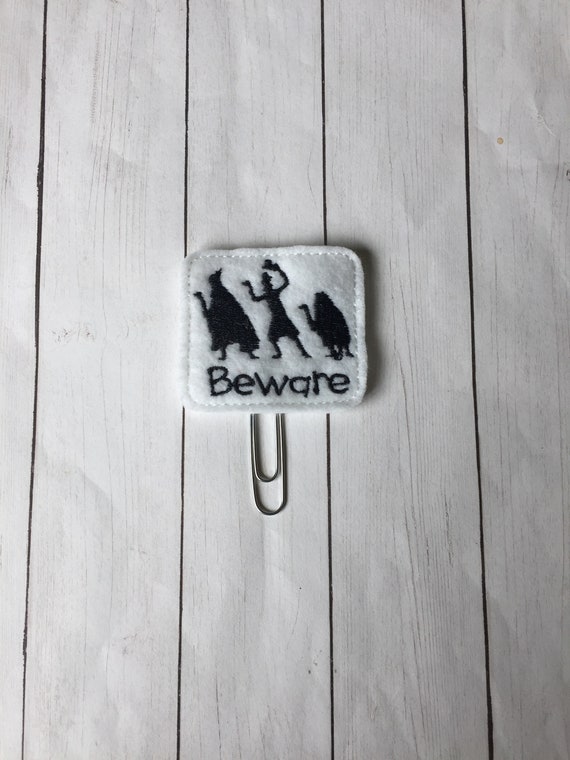 Hitchhiking Ghosts Planner Clip/Planner Clip/Bookmark. Ghost Planner Clip. Halloween Planner Clip. Fall Planner Clip