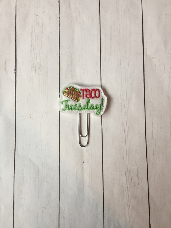 Taco Tuesday Planner Clip. Taco Planner Clip. Food Planner Clip. Foodie Planner Clip. Tuesday Planner Clip. Hispanic Planner Clip