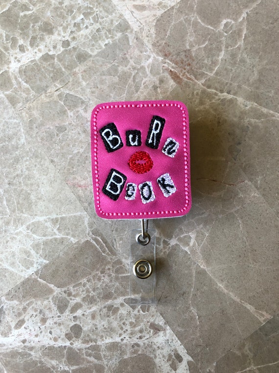 Burn Book Badge Reel/Mean Girls Badge Reel/Badge Reel/Nurse Badge Reel/