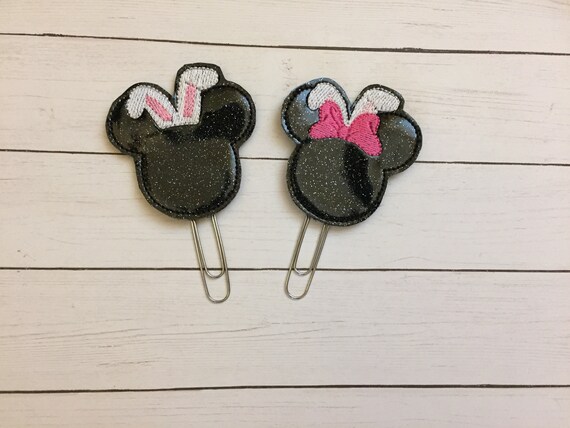 Mouse Bunny Planner Clip/Planner Clip/Bookmark. Easter Planner Clip. Mouse Planner Clip. Bunny Planner Clip. Choose Mr. or Mrs. Mouse