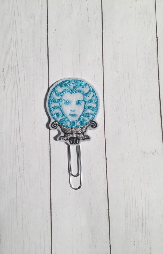 Haunted Globe Planner Clip. Halloween Planner Clip. Globe Planner Clip. Haunted Mansion Planner Clip