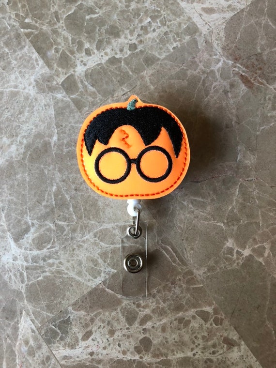 Potter Pumpkin Badge Reel/Fall Badge Reel/Halloween Badge Reel/Nurse Badge Reel/Pumpkin Badge Reel