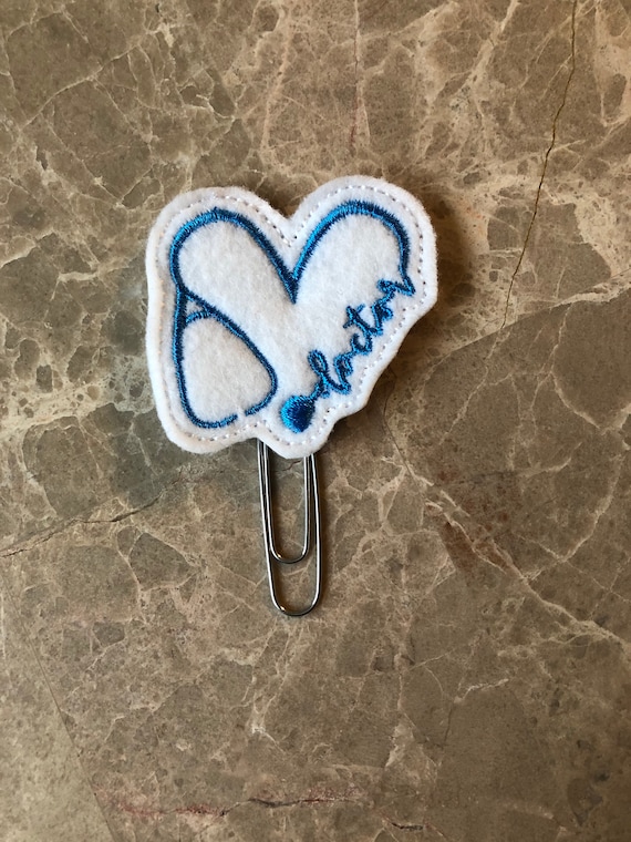 Blue Doctor Heart Planner Clip. Stethoscope Planner Clip. Nurse Planner Clip. Doctor Planner Clip. Hospital Planner Clip. Health Planner Cl