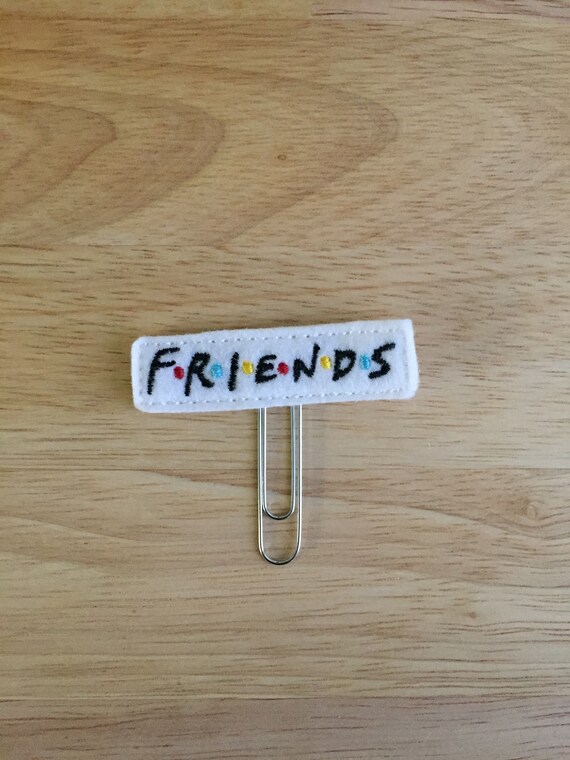 Friends Logo Clip/Planner Clip/Bookmark. Friends Planner Clip. TV Planner Clip. Fan Planner Clip. Character Planner Clip