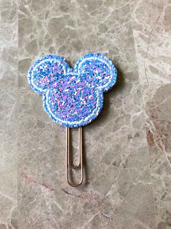 Confetti Glitter Mouse Planner Clip/Planner Clip/Bookmark. Glitter Mouse Planner Clip. Mouse Planner Clip.