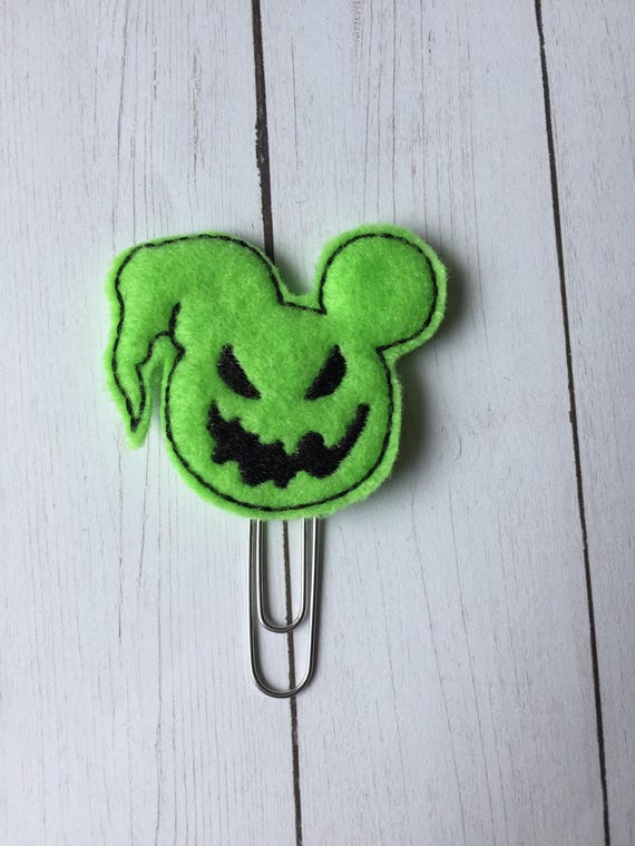 Oogie Mouse planner Clip/Planner Clip/Bookmark. Mouse Planner Clip. Oogie Planner Clip. Halloween Planner Clip. Character Planner Clip