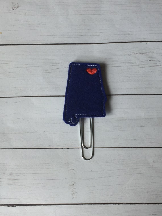 Alabama Planner Clip. State Planner Clip. US planner Clip. Home Planner Clip