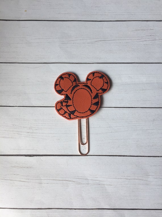 Tigger Mouse planner Clip/Planner Clip/Bookmark. Tiger Planner Clip. Mouse Planner Clip. Character Planner Clip. Tigger Planner Clip
