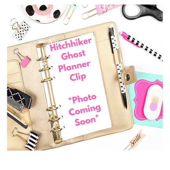 Hitchhiking Ghosts Planner Clip/Planner Clip/Bookmark. Ghost Planner Clip. Halloween Planner Clip. Fall Planner Clip