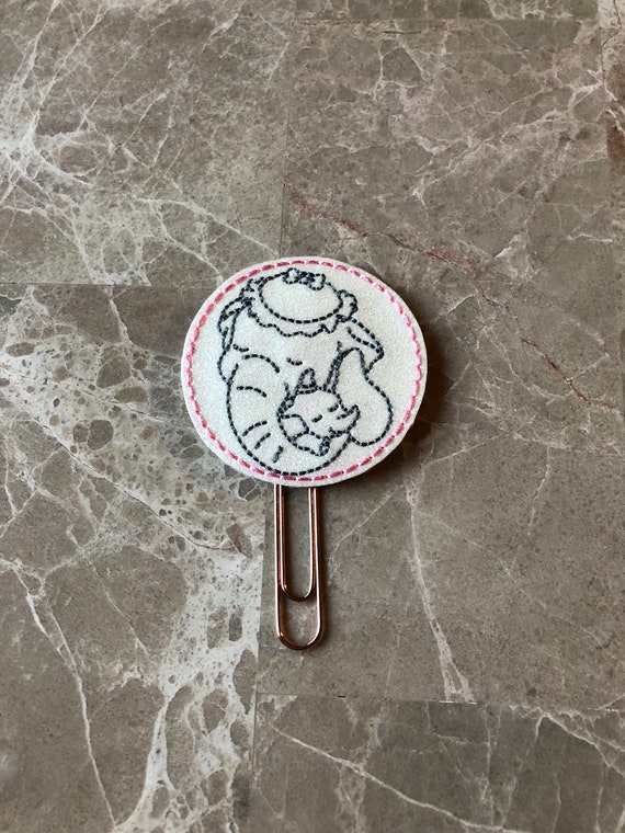 Mother & Baby Elephant Planner Clip/Planner Clip/Bookmark. Baby Elephant Planner Clip. Elephant Planner Clip.